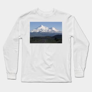 Mt. Shasta from Highway 97 Long Sleeve T-Shirt